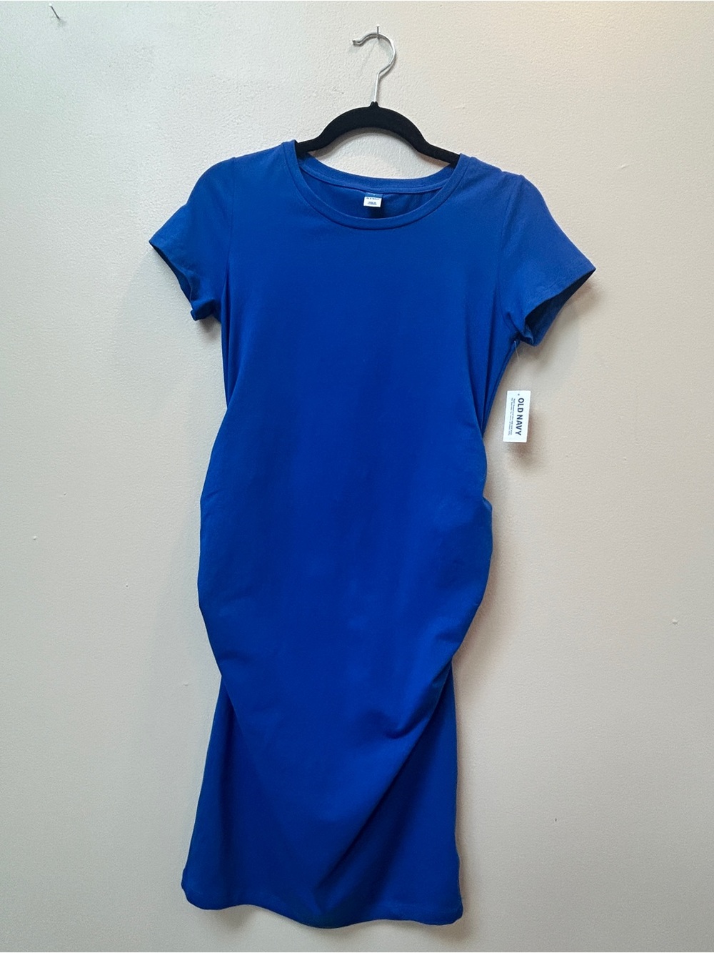 Old Navy Royal Blue Maternity TShirt Dress
